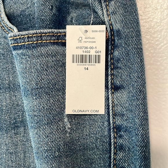 NEW Old Navy Higher Rise Flare Jean. SZ 14 - Picture 4 of 7